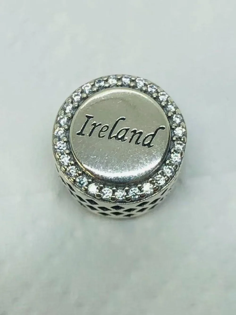 ✨ ✨Pandora Italy Flag Exclusive Charm Bead S925 Sterling Silver Jewelry